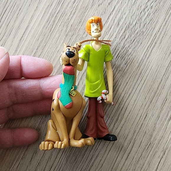 Vintage Scooby Doo Shaggy Christmas Ornament 3 5/8" Stocking Hanna Barbera 2000 - Picture 8 of 8